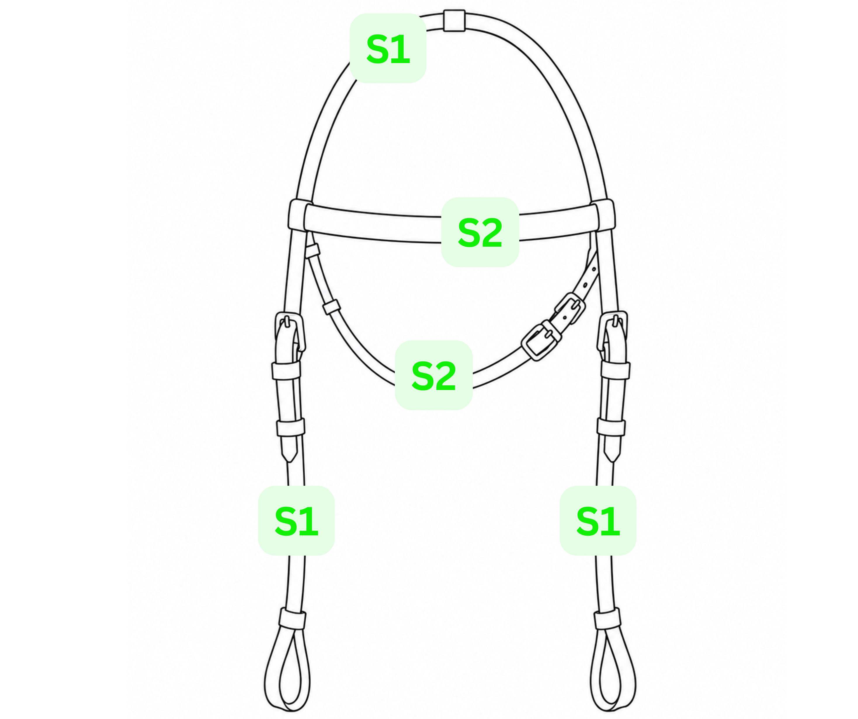 COB Headstall - Single